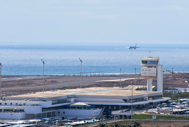 Flughafen auf Lanzarote mit Umweltplus