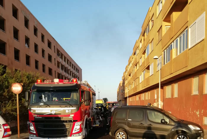 Wohnungsbrand in El Médano El Cabezo