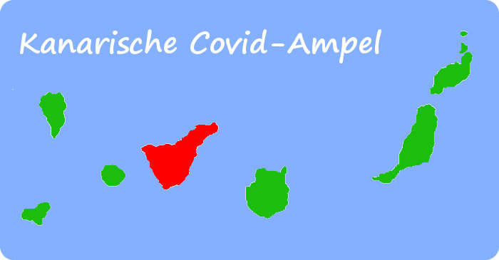 Rote Covid-Ampel Teneriffa