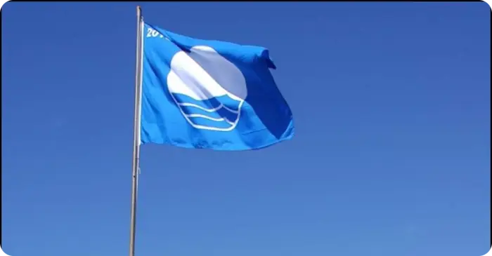 Blaue Flagge Kanarische Inseln