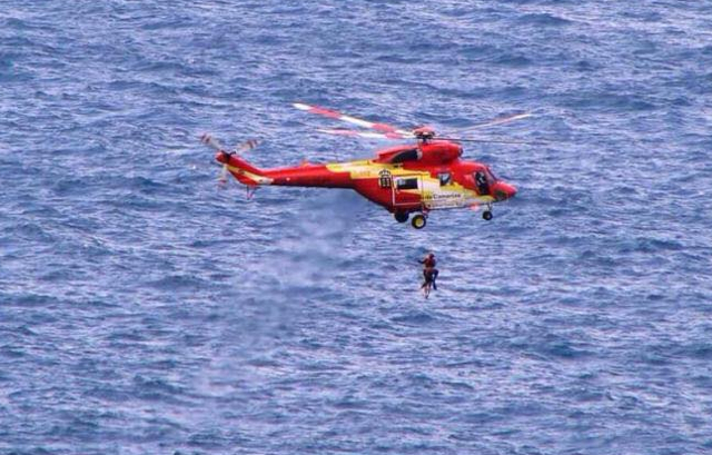 Zwei Männer an der Küste von San Juan de la Rambla ertrunken