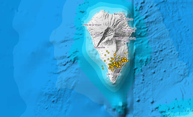 Erdbebenserie auf La Palma momentan beruhigt