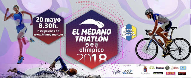 Triatlón Olímpico El Médano am Sonntag mit 340 Athleten