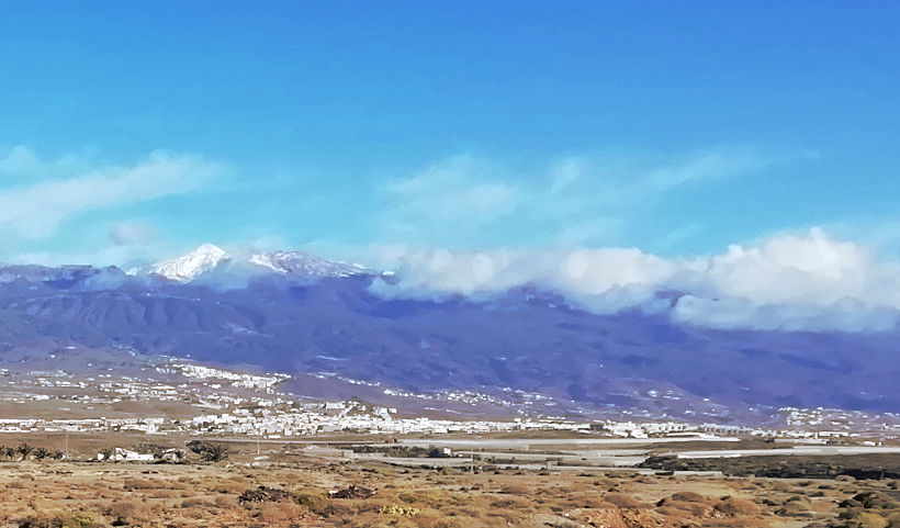 verschneiter Teide