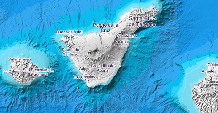 Erdbeben auf Teneriffa
