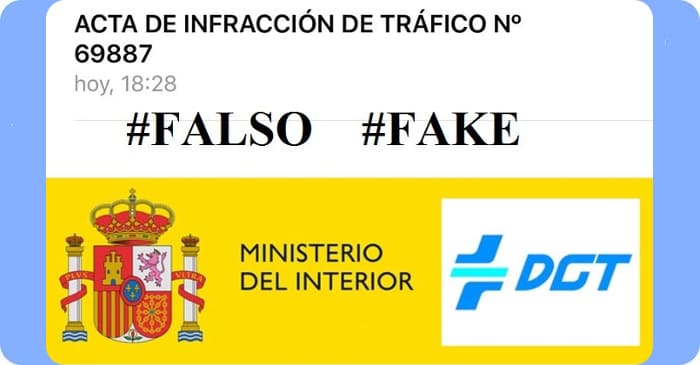 Spanien falscher Strafbescheid der DGT