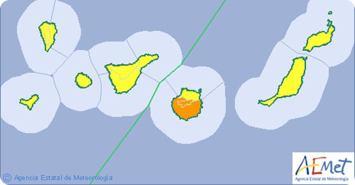 Kanaren Wetterwarnung