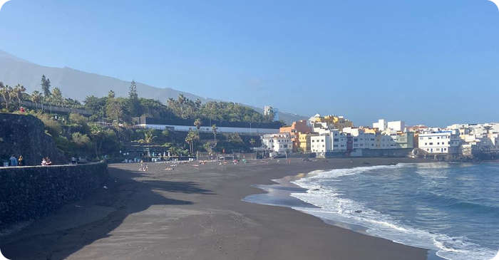 Playa Grande in Puerto de la Cruz