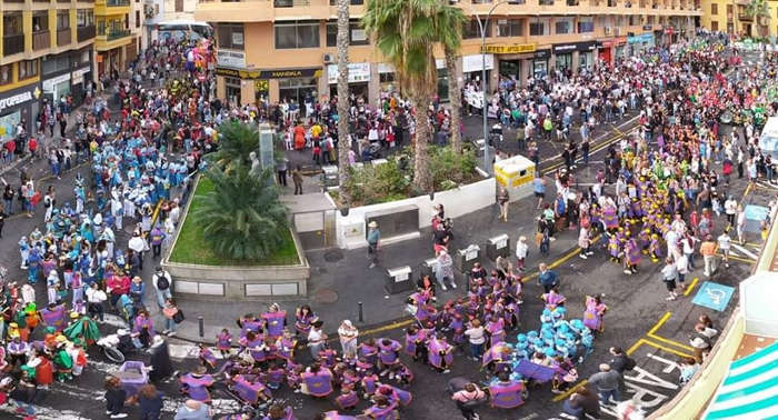 2020 02 21 Karneval Puerto de la Cruz Coso Escolar