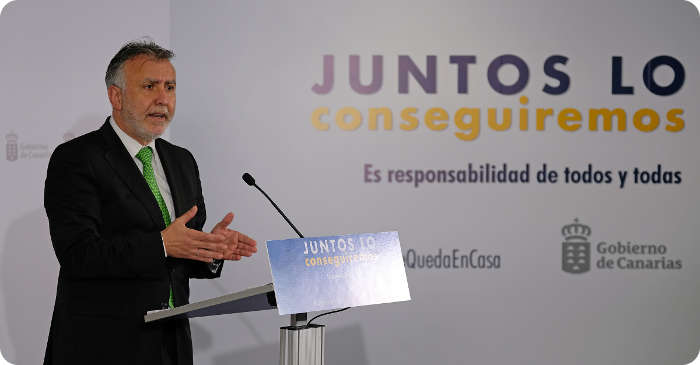 Kanarenpräsident Ángel Víctor Torres