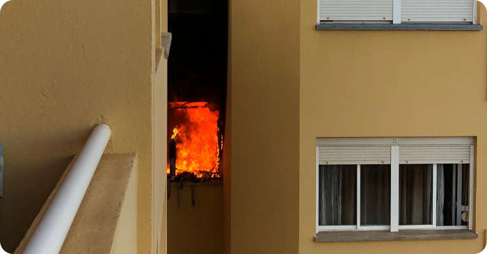 Wohnungsbrand El Médano