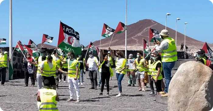 Protest Frente Polisario