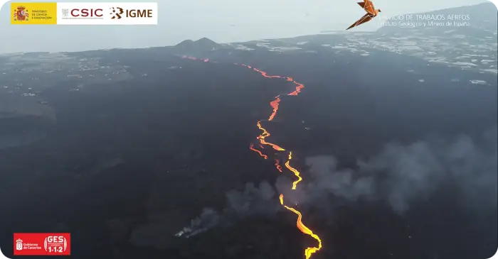 Lava-Strom La Palma